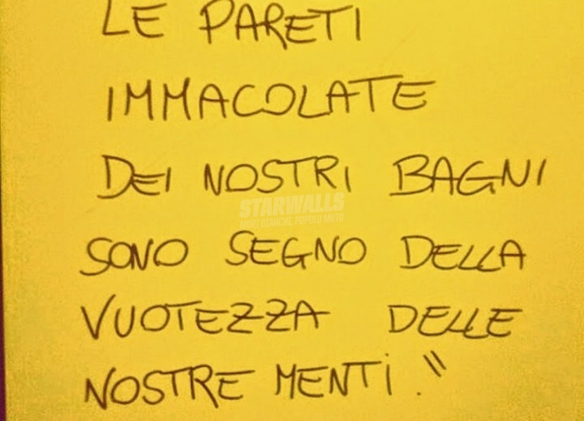 Scritte sui Muri Vacuità