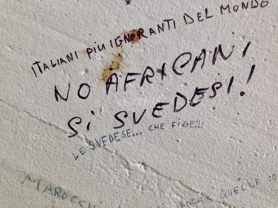 Scritte sui Muri Non generalizziamo