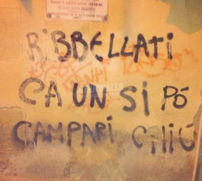 Scritte sui Muri Sicilian riot