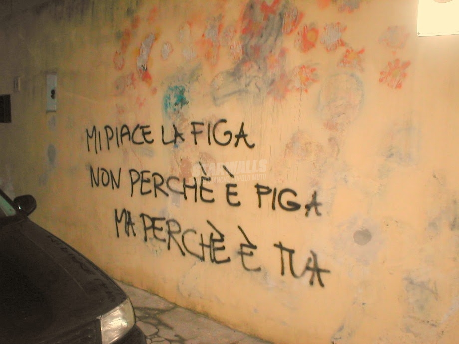 Scritte sui Muri Giusto per essere chiari