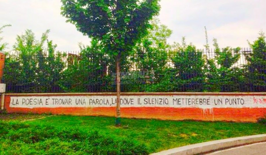 Scritte sui Muri Intuizione poetica