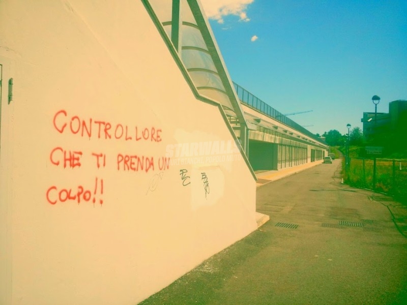 Scritte sui Muri Accidenti a te !