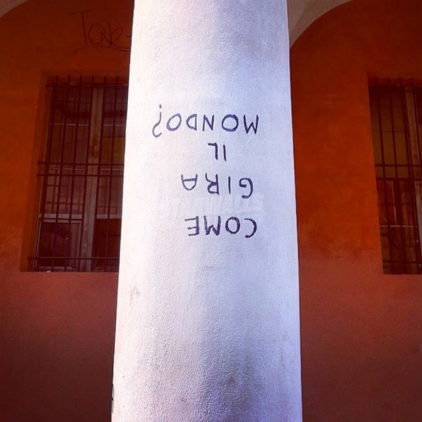 Scritte sui Muri Al contrario