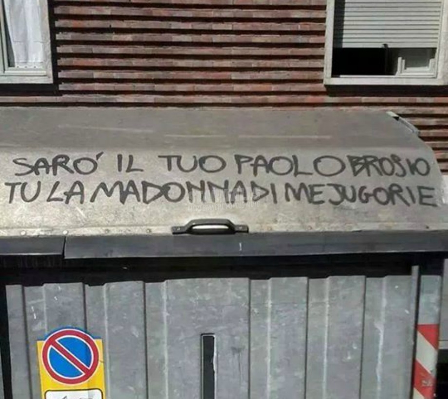 Scritte sui Muri E non ci lasceremo mai