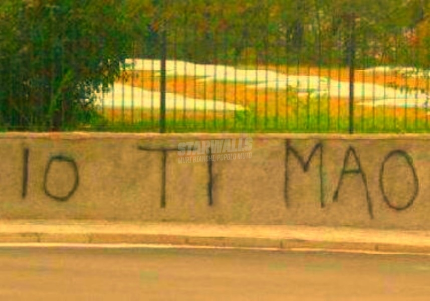 Scritte sui Muri Amore dislessico