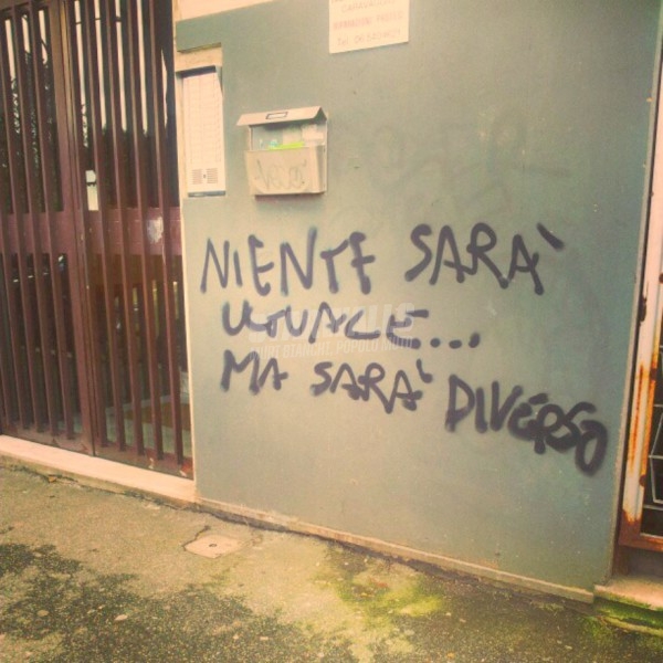 Scritte sui Muri Non fa una grinza