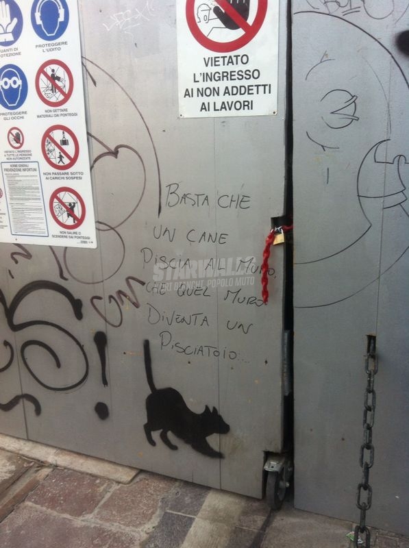 Scritte sui Muri Non seguire il branco