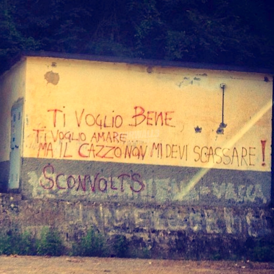 Scritte sui Muri Te lo dico in rima