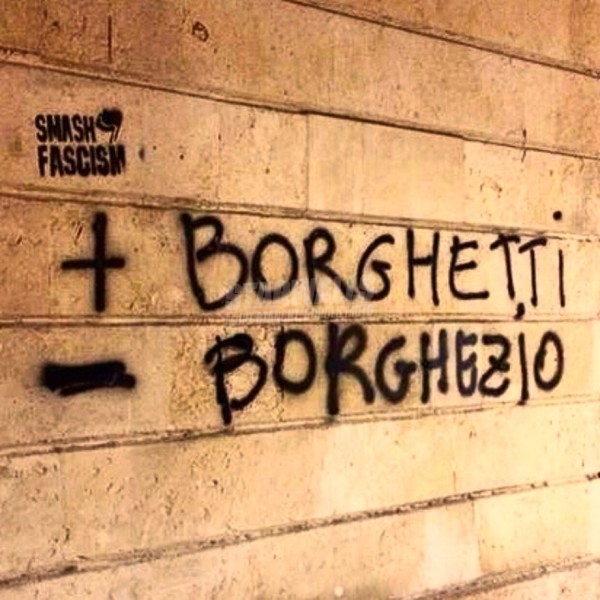 Scritte sui Muri Fatelo tacere 