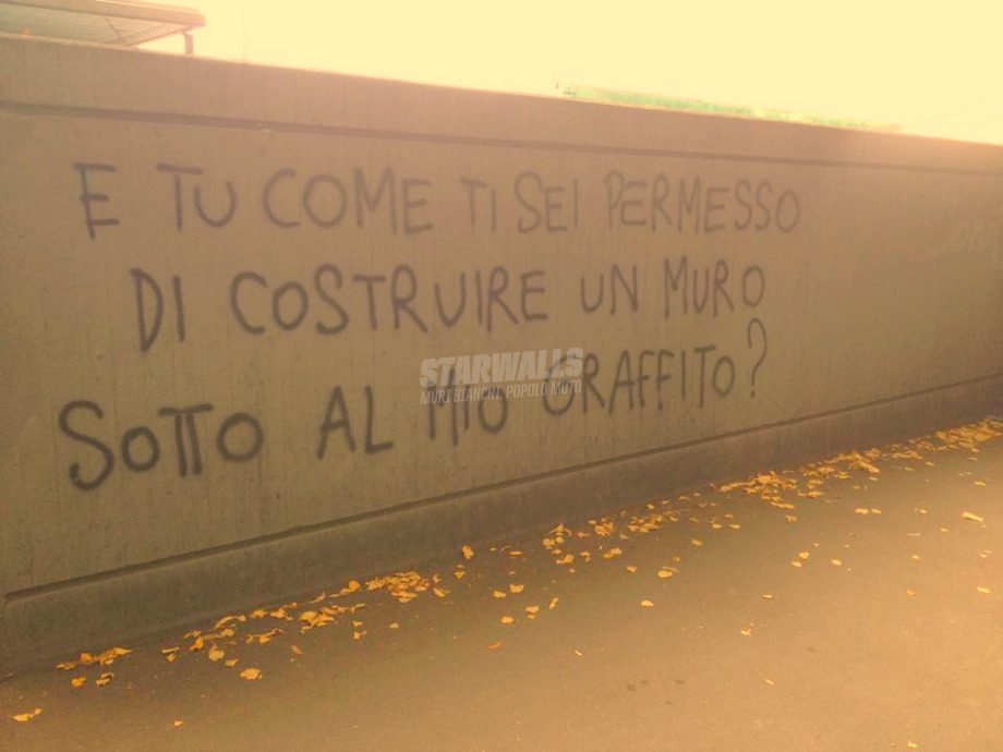 Scritte sui Muri Non si fa