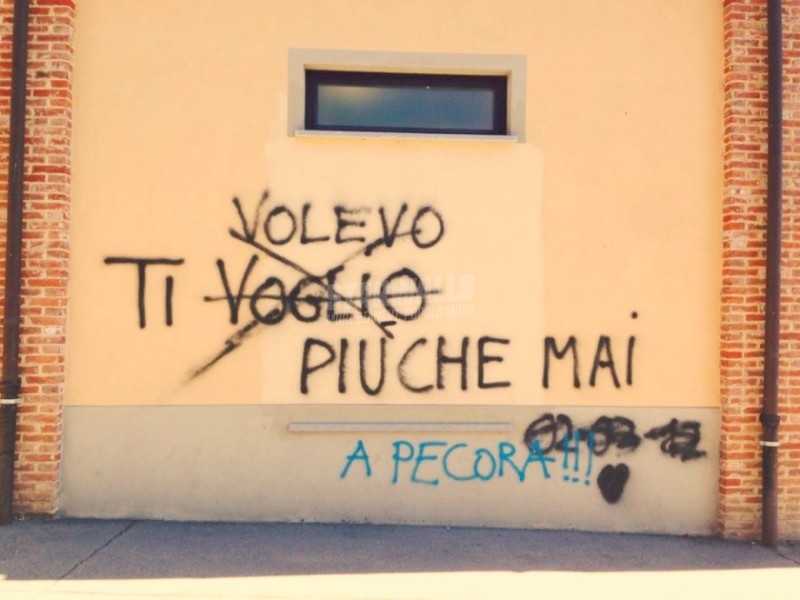 Scritte sui Muri Poi sei andata via