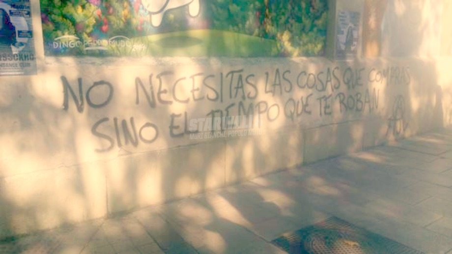 Scritte sui Muri Verdades made in Madrid