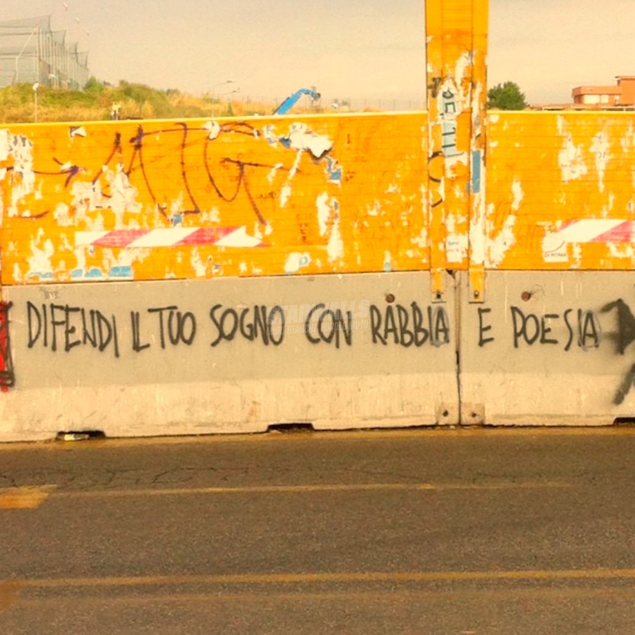 Scritte sui Muri Da chi non ci crede