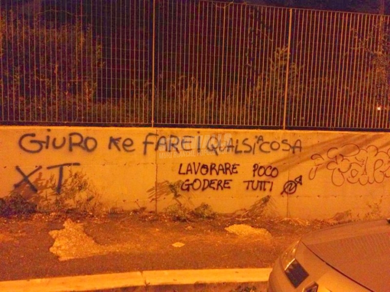 Scritte sui Muri Disgrafico