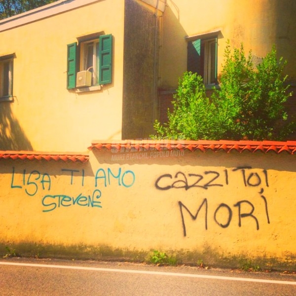 Scritte sui Muri Evviva la sincerità