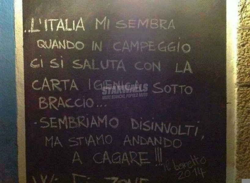 Scritte sui Muri This is Italy