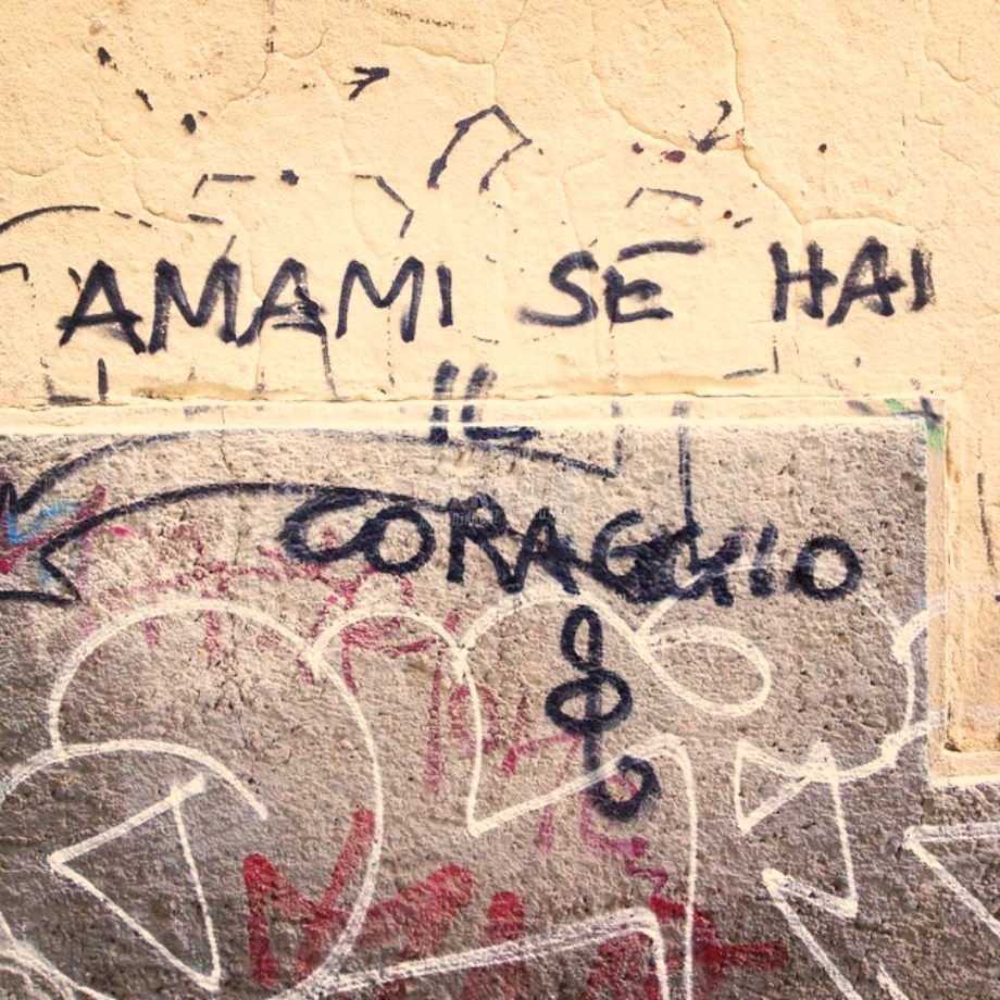 Scritte sui Muri La sfida