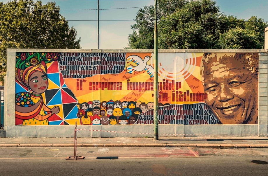 Scritte sui Muri Mandela Day