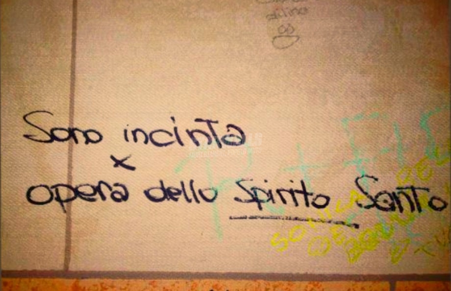 Scritte sui Muri Annunciazione