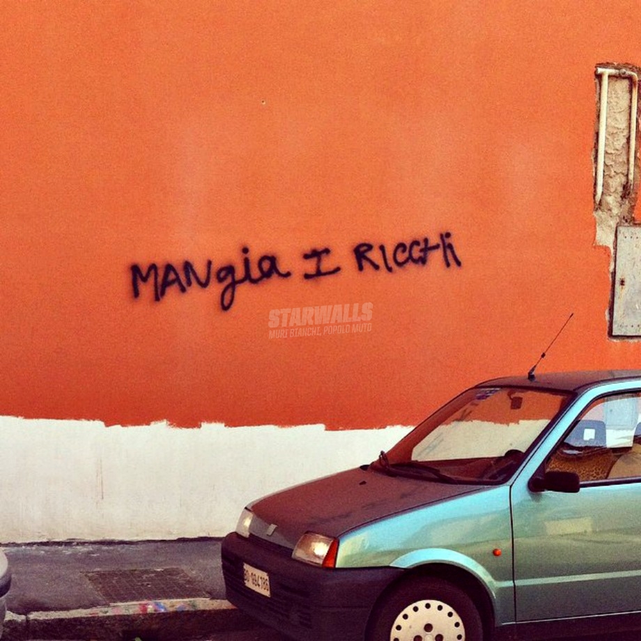 Scritte sui Muri O loro mangeranno te