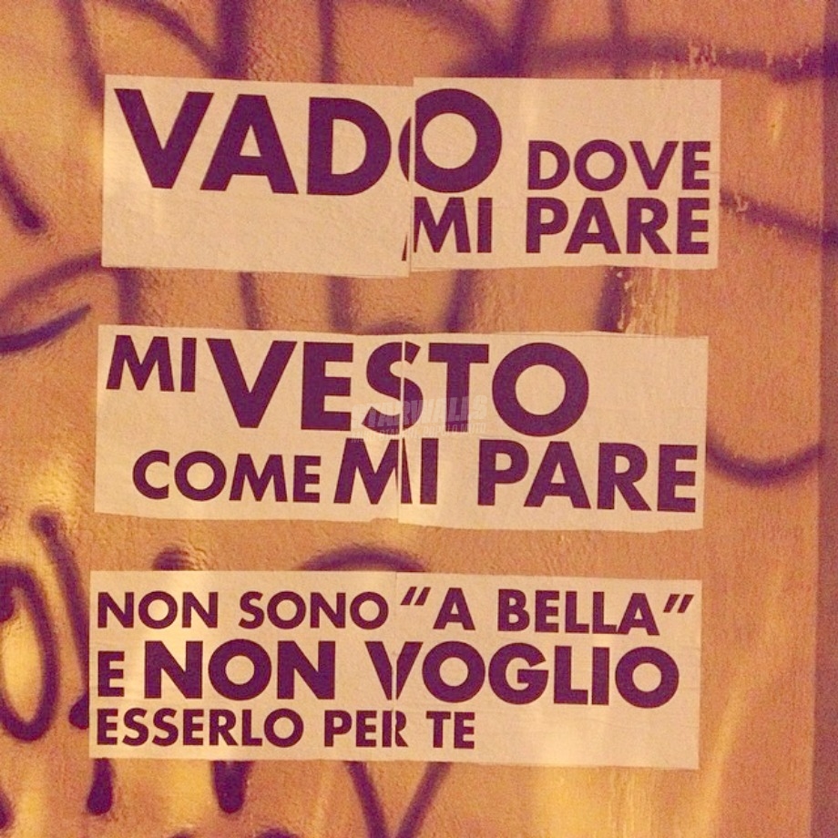 Scritte sui Muri Questa è la mia vita