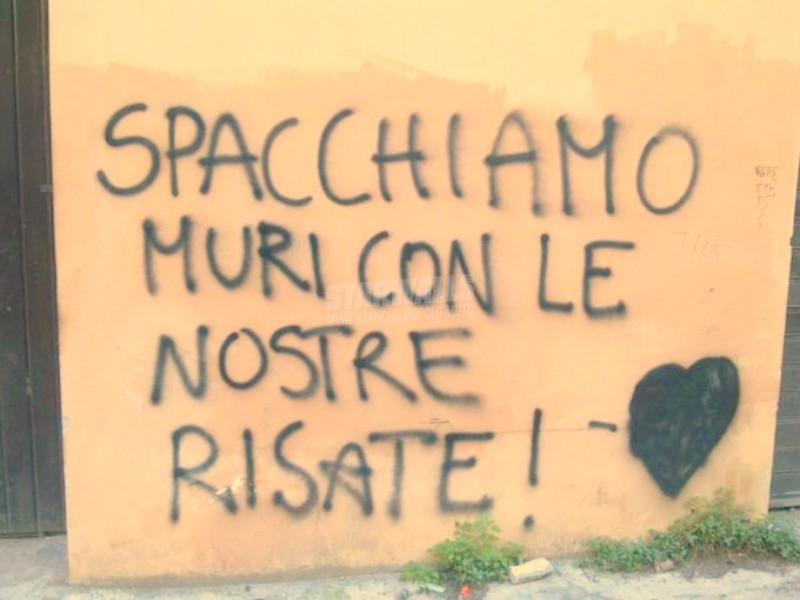 Scritte sui Muri Sgretoliamoli