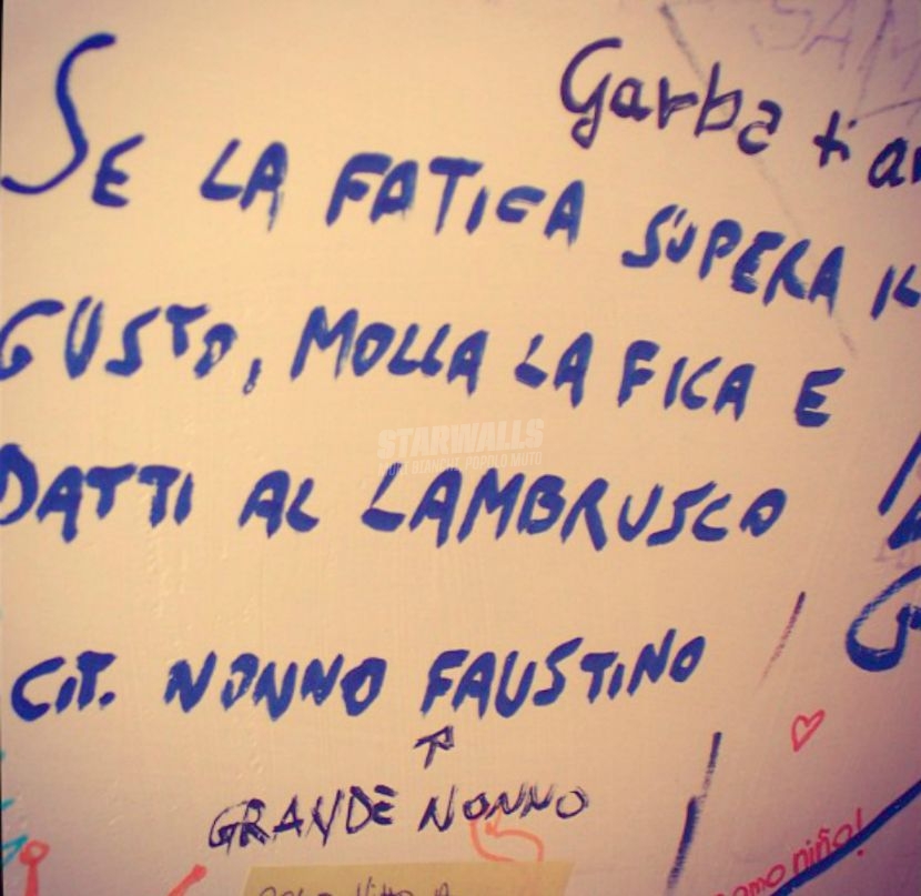 Scritte sui Muri Ascolta il nonno