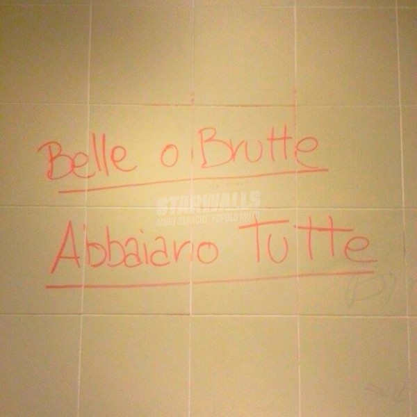 Scritte sui Muri Cagne