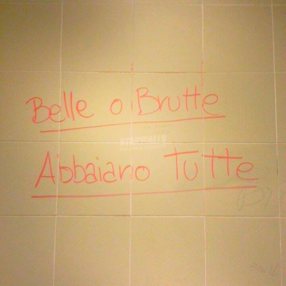 Scritte sui Muri Cagne