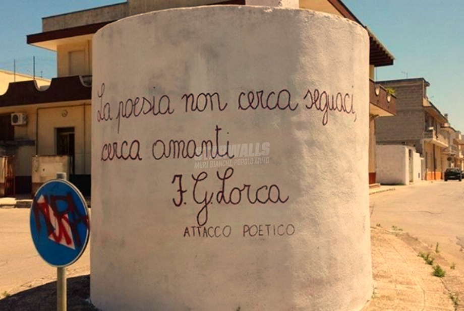 Scritte sui Muri Federico García Lorca