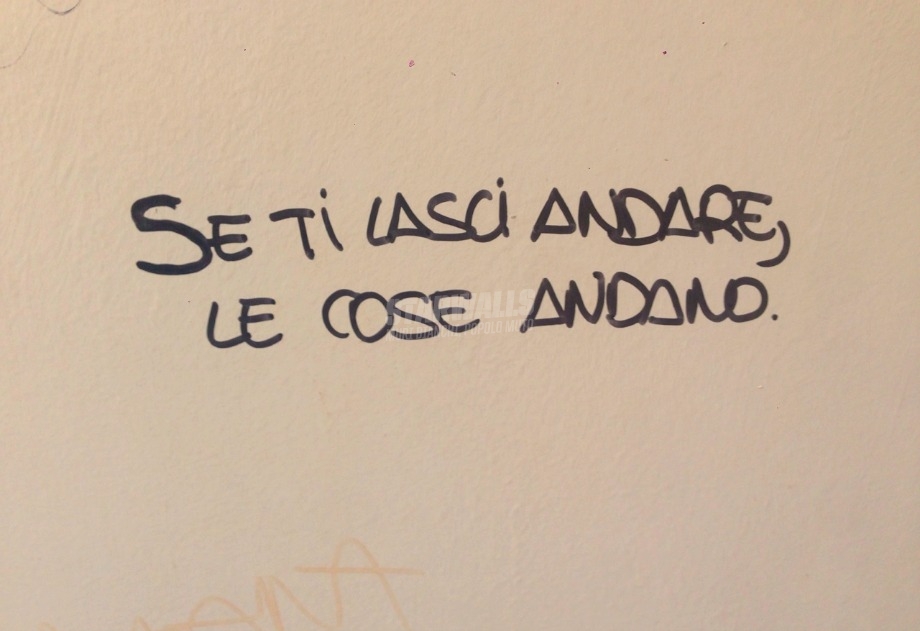 Scritte sui Muri Non fa una piega