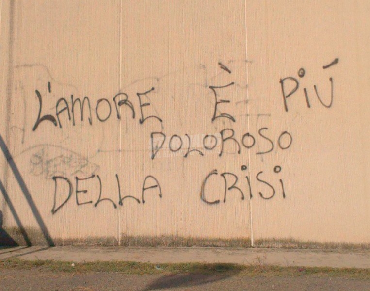 Scritte sui Muri Quando un amore finisce