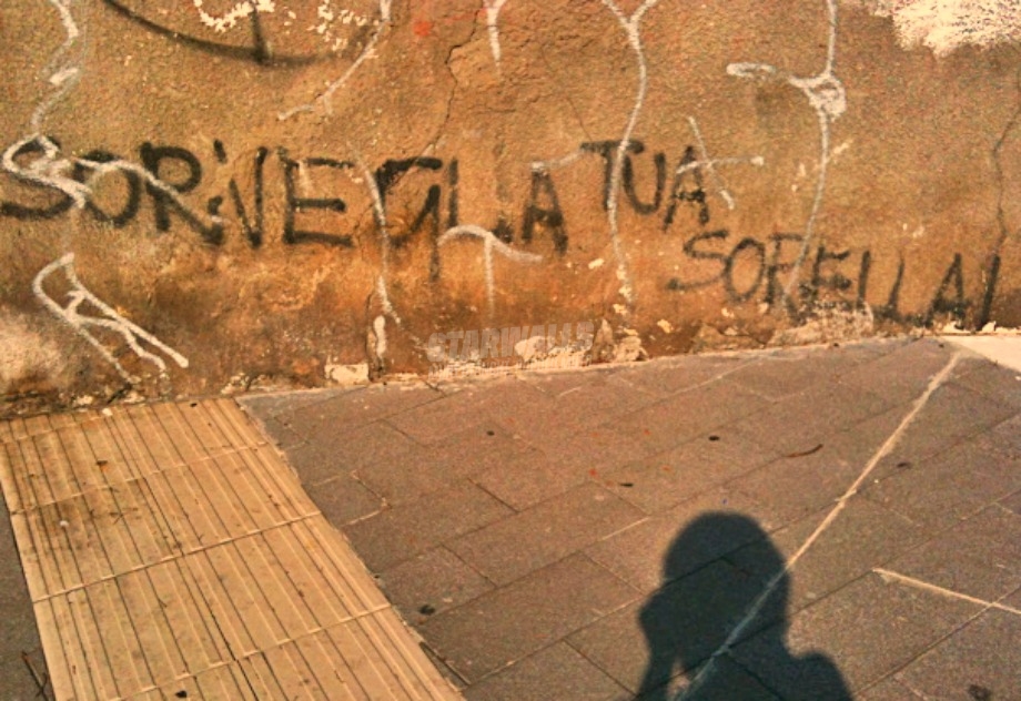 Scritte sui Muri Sorvegliata speciale