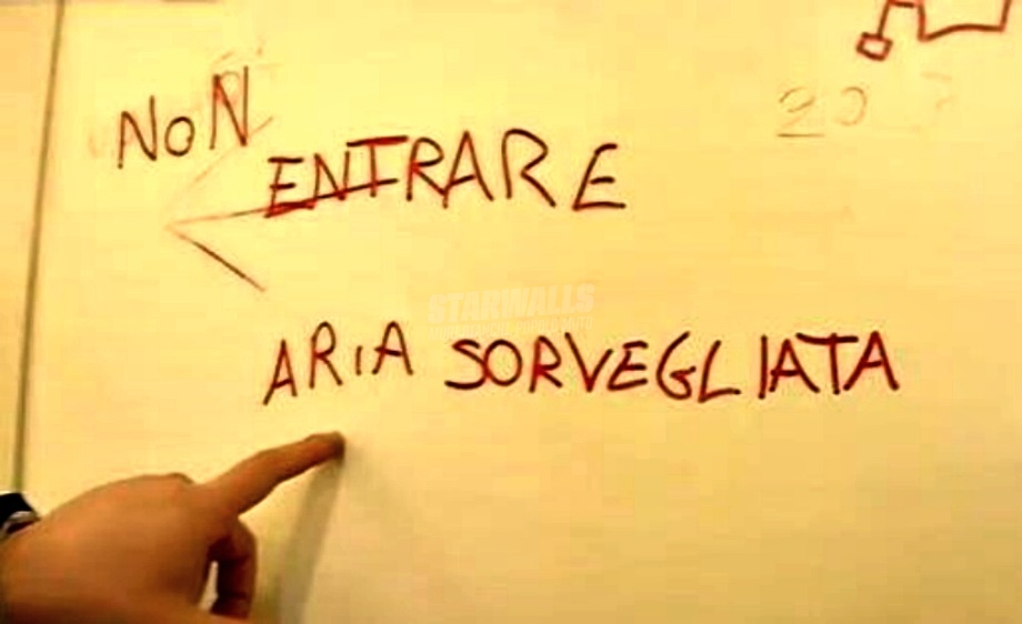 Scritte sui Muri Trattenete il respiro