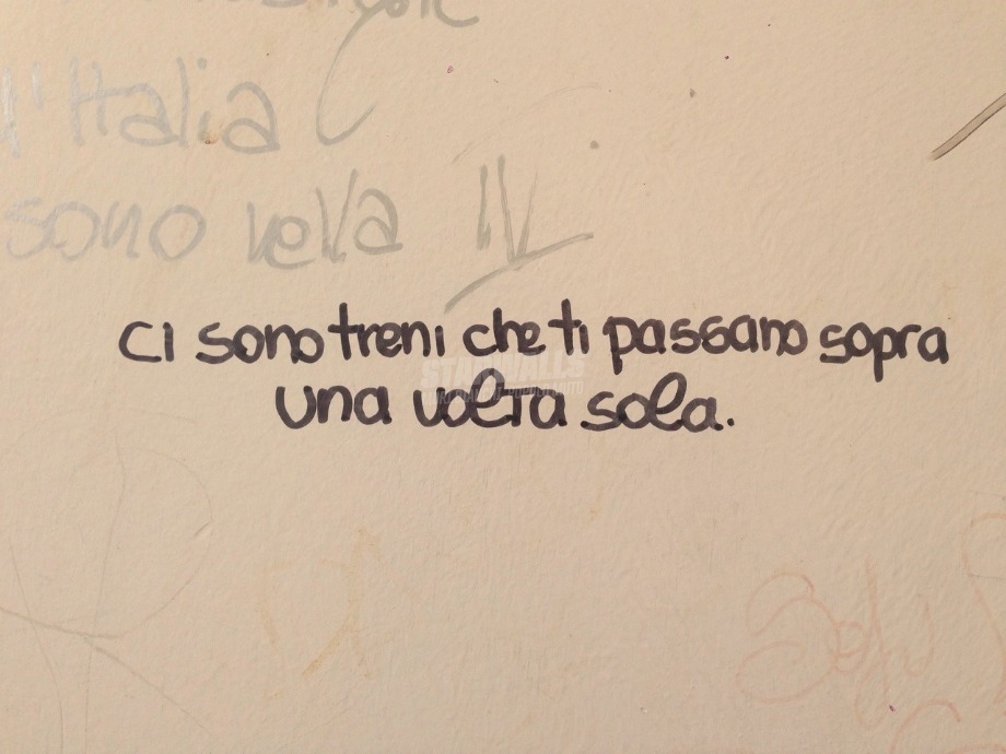 Scritte sui Muri Viaggio di sola andata