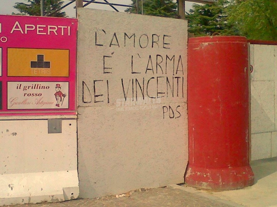 Scritte sui Muri Voliamo alto