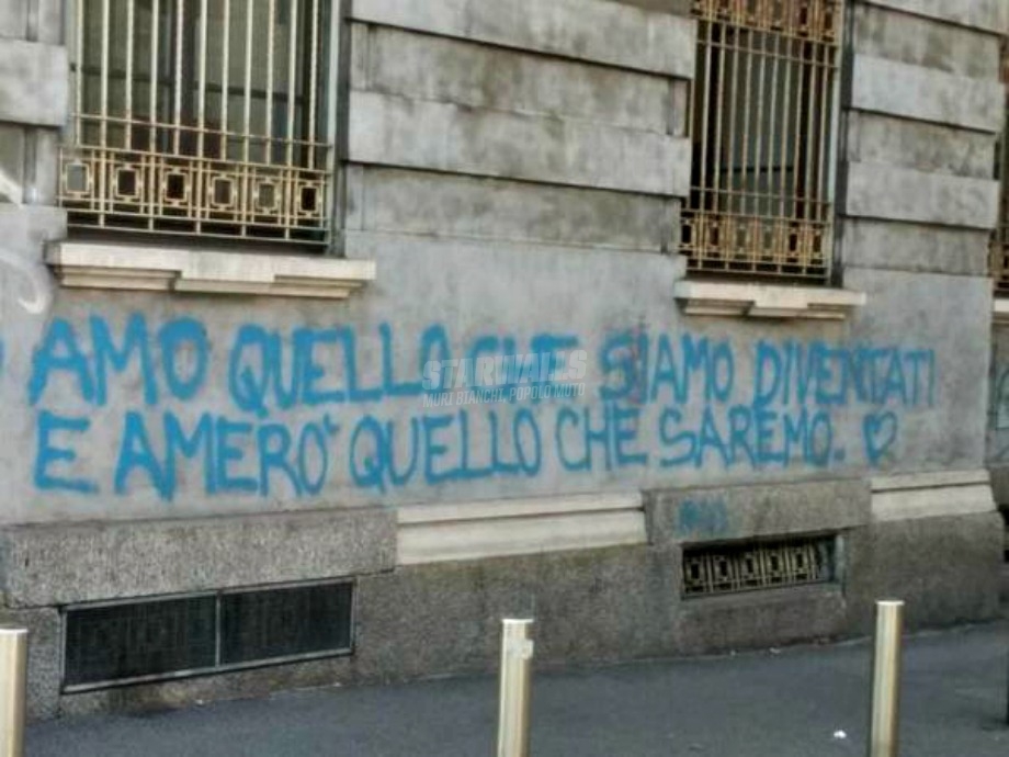 Scritte sui Muri Manifesto ideologico dei SuperSaiyan di livello 2