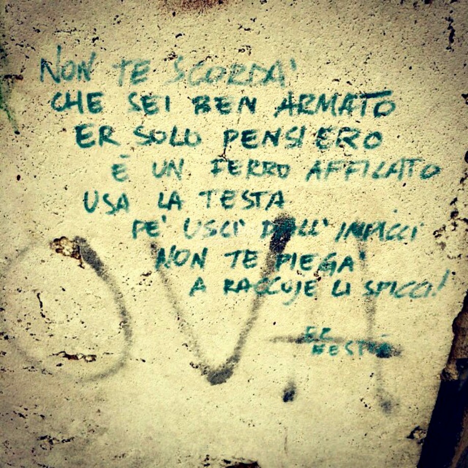 Scritte sui Muri Armigero