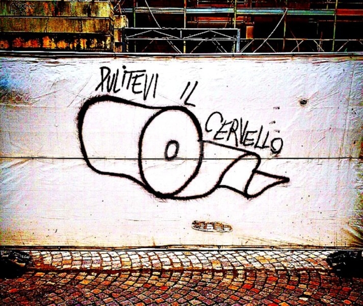 Scritte sui Muri Con cura