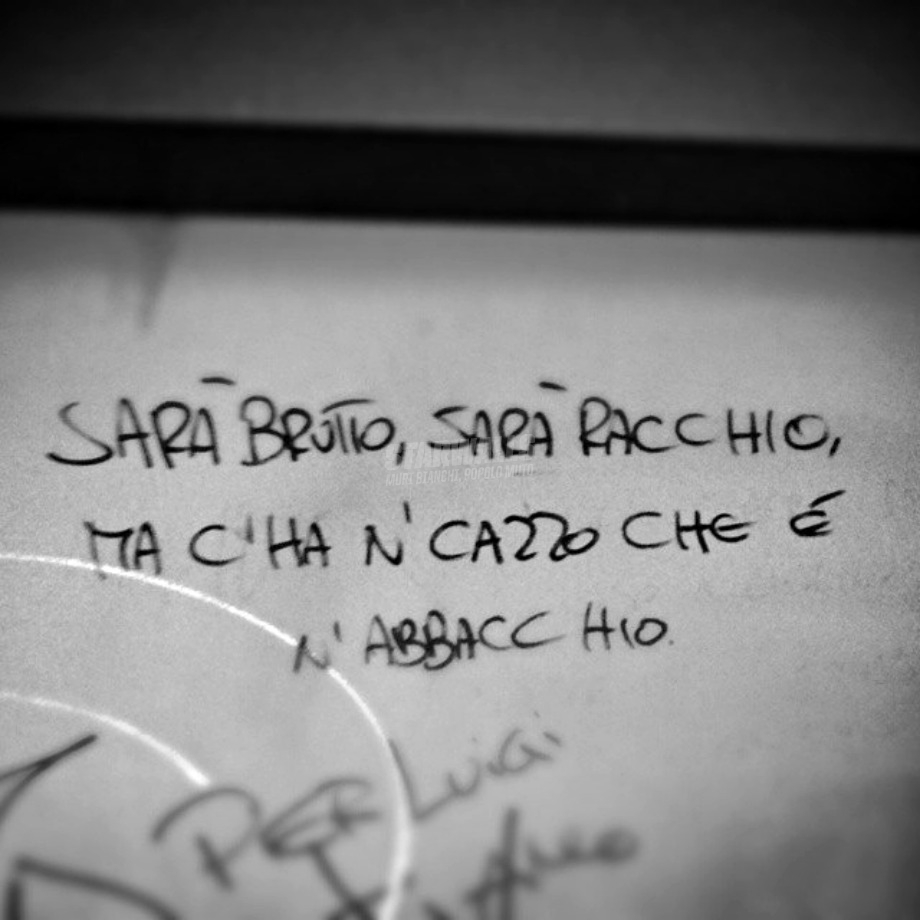 Scritte sui Muri Golosona