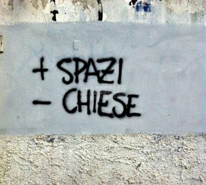 Scritte sui Muri Piano regolatore