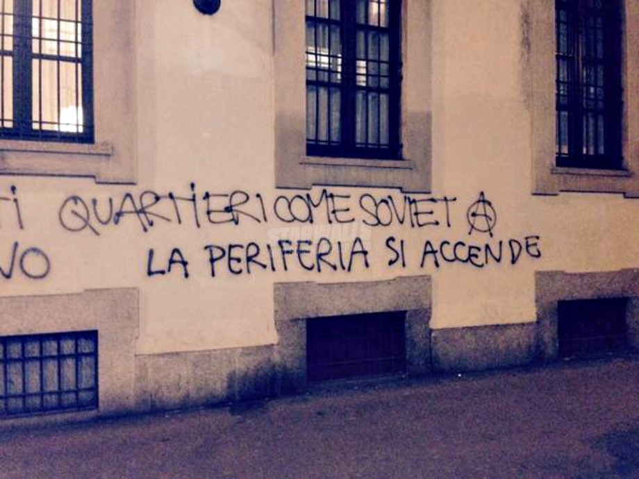 Scritte sui Muri Confusione militante