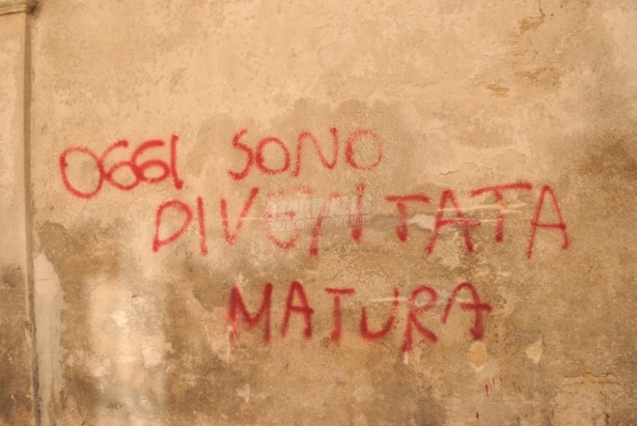 Scritte sui Muri Consapevolezza di sé