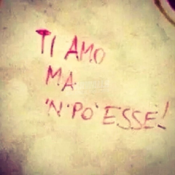 Scritte sui Muri Che vita grama