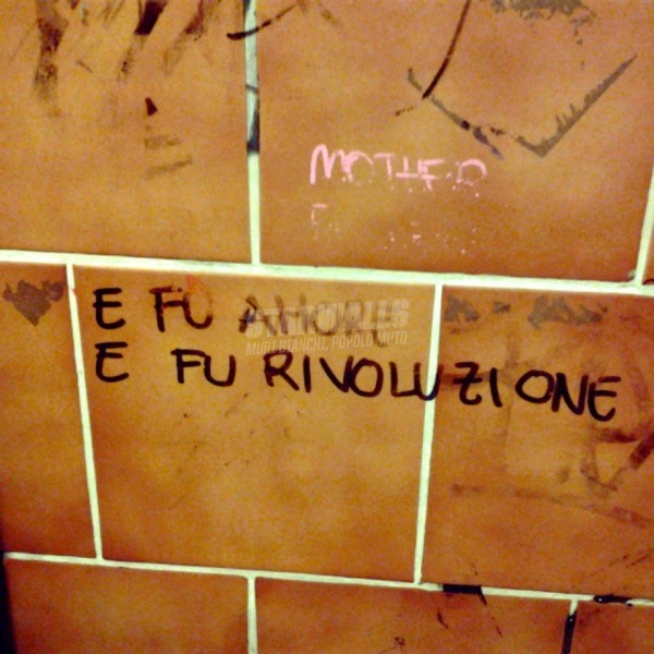 Scritte sui Muri E fu