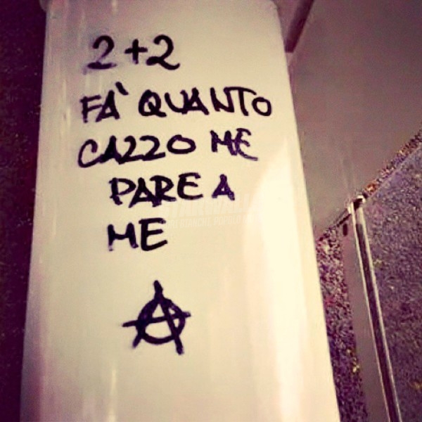 Scritte sui Muri Sono solo conti miei