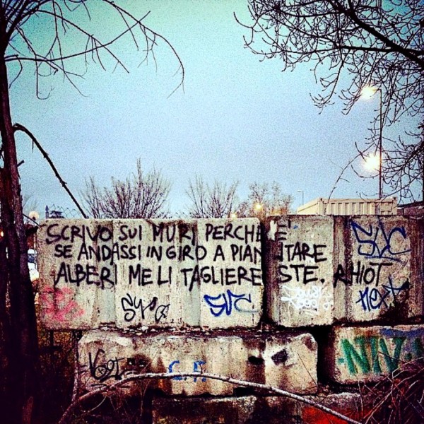 Scritte sui Muri Altruismo