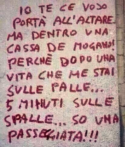 Scritte sui Muri Buoni propositi