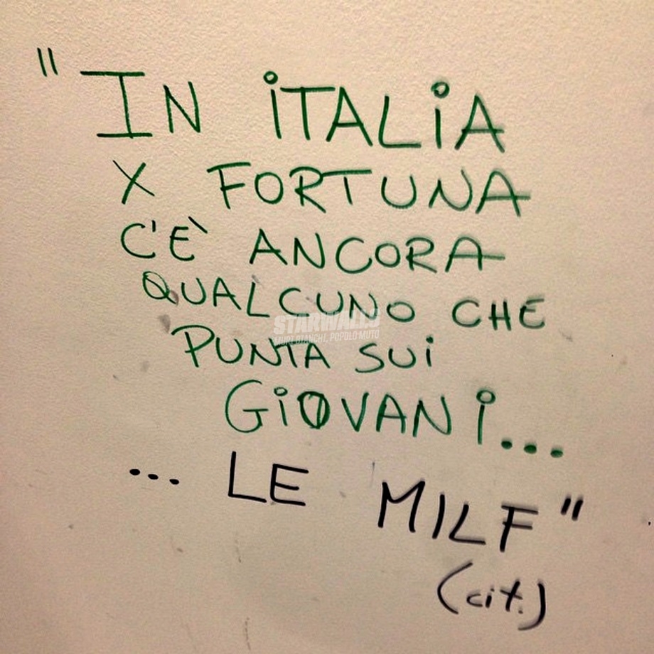 Scritte sui Muri Carne giovane