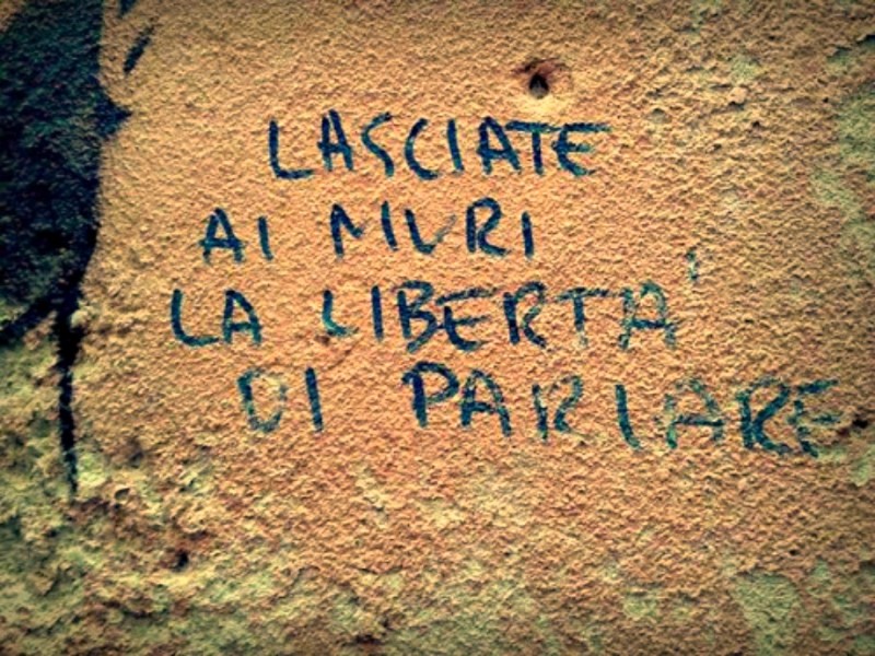 Scritte sui Muri Muri liberi